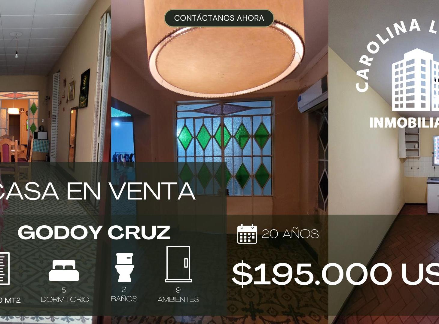 Casa en Venta – Ideal Comercio / Desarrollo – Calle Tucumán, Godoy Cruz