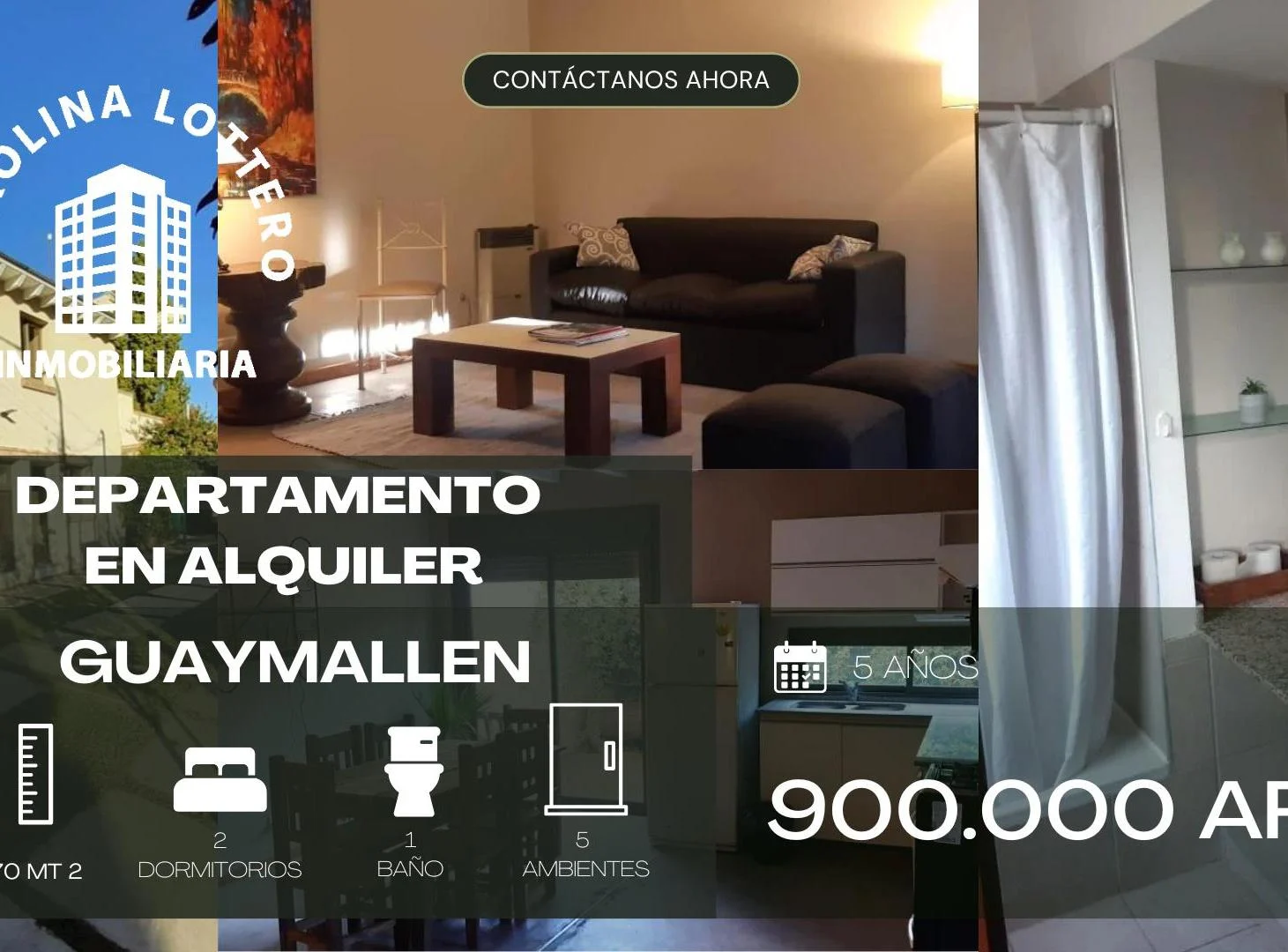 Duplex Amoblado Frente Al Club de Campo Mendoza