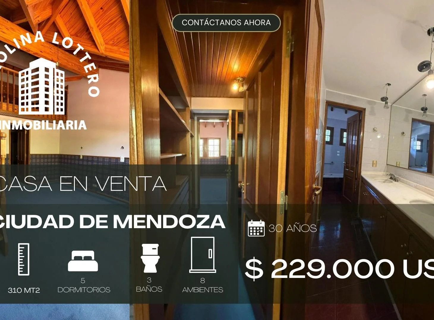 Casa con 5 dormitorios de 310 m² en venta en Sexta Sección