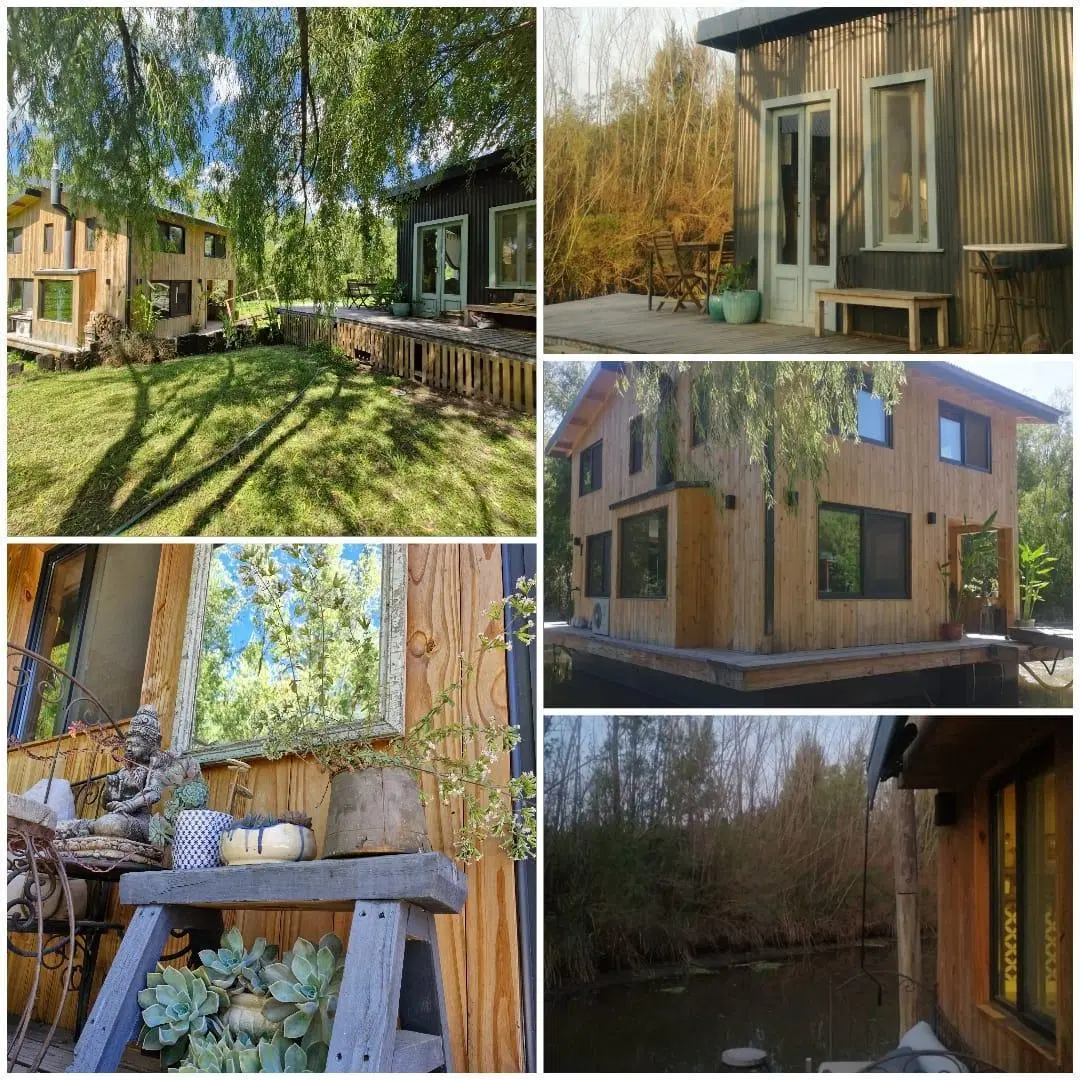 VENTA CASA FLOTANTE EN HIPOCAMPO AL RIO / 3 HAB  / CASA TERRESTRE - APTO CREDITO Y PERMUTA !!! 4