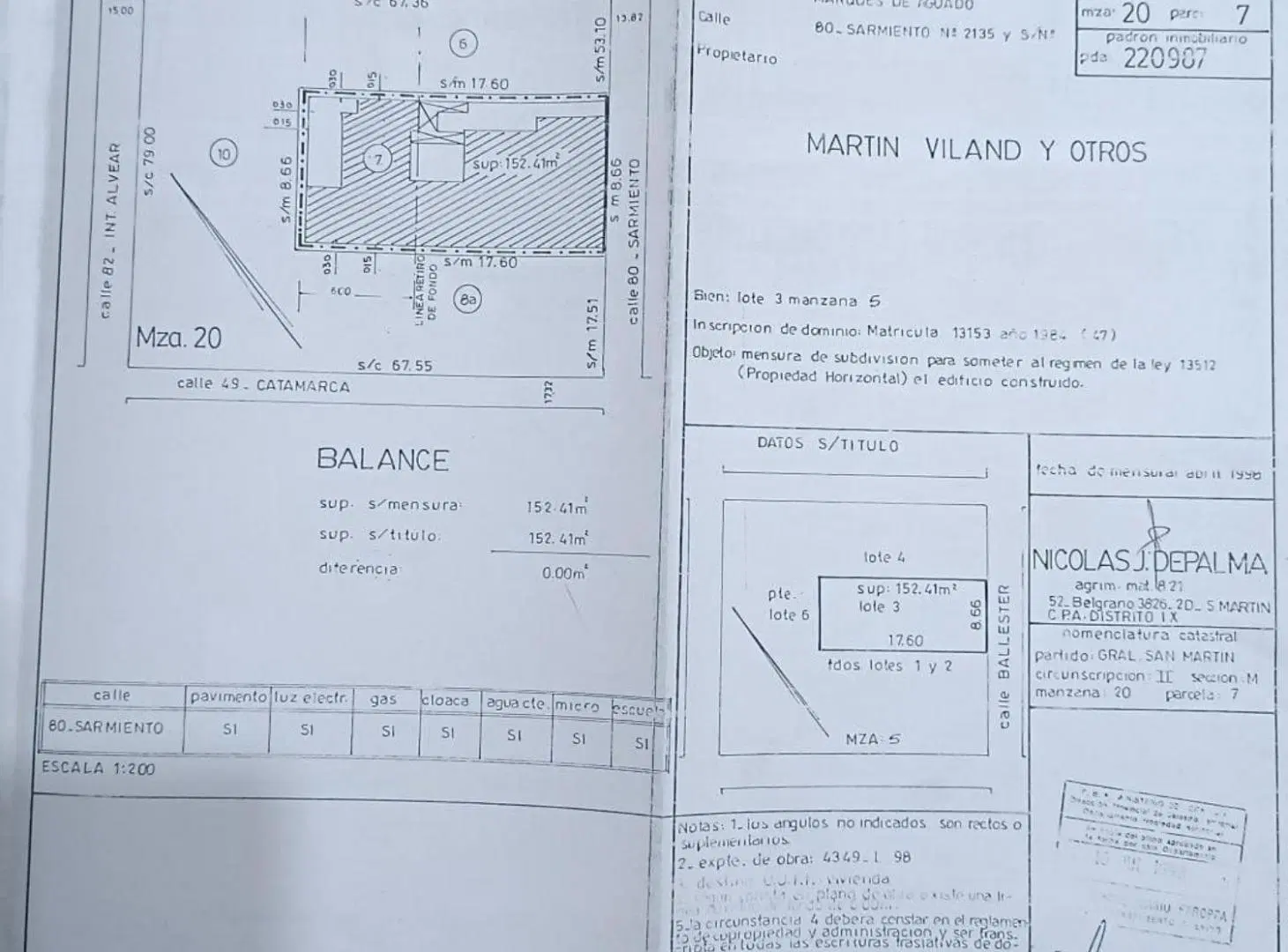Plano 1