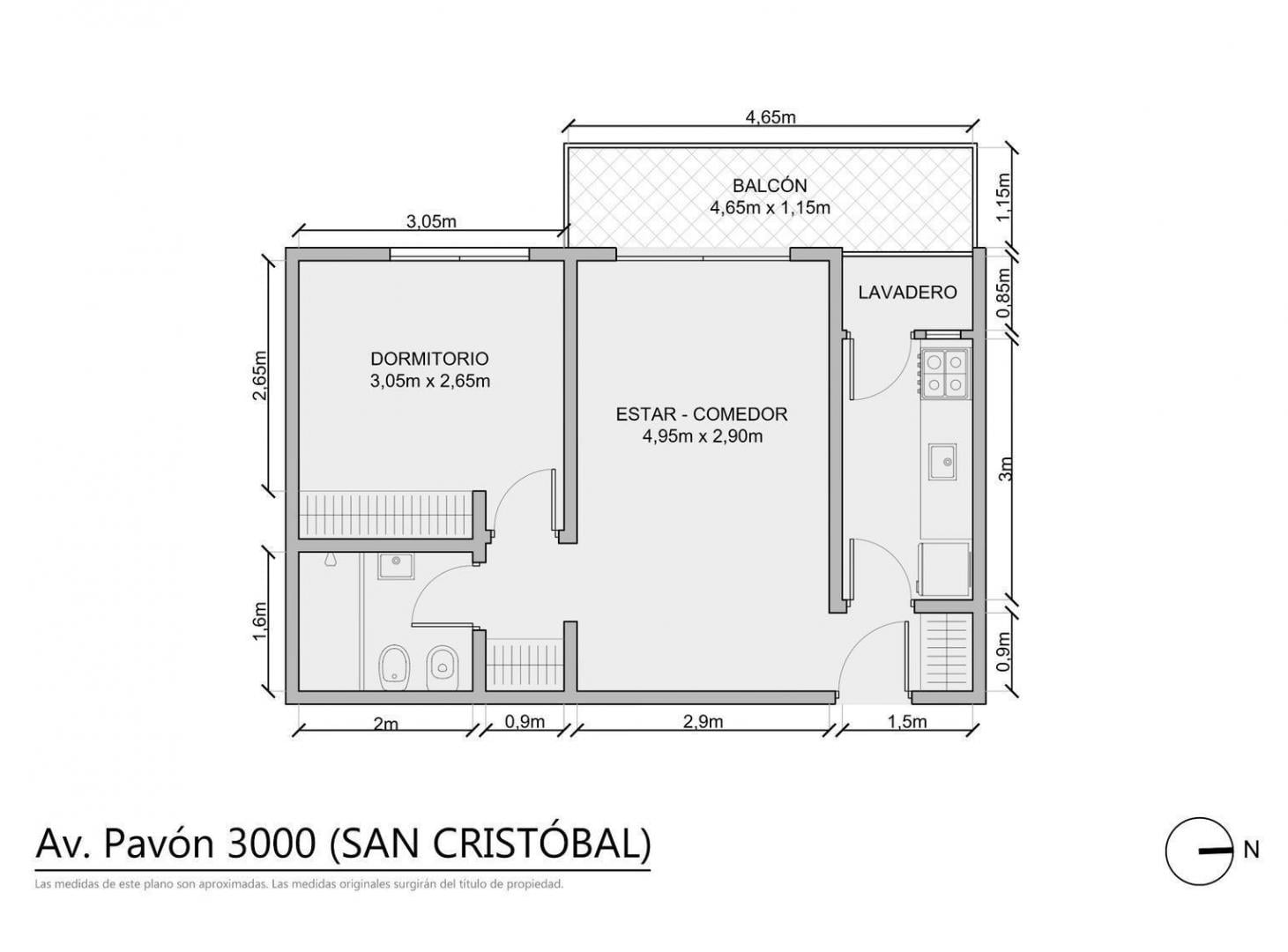 Foto de VENTA DEPARTAMENTO DE 2 AMBIENTES AL FRENTE – BALCÓN - LUMINOSO – SAN, imagen 3