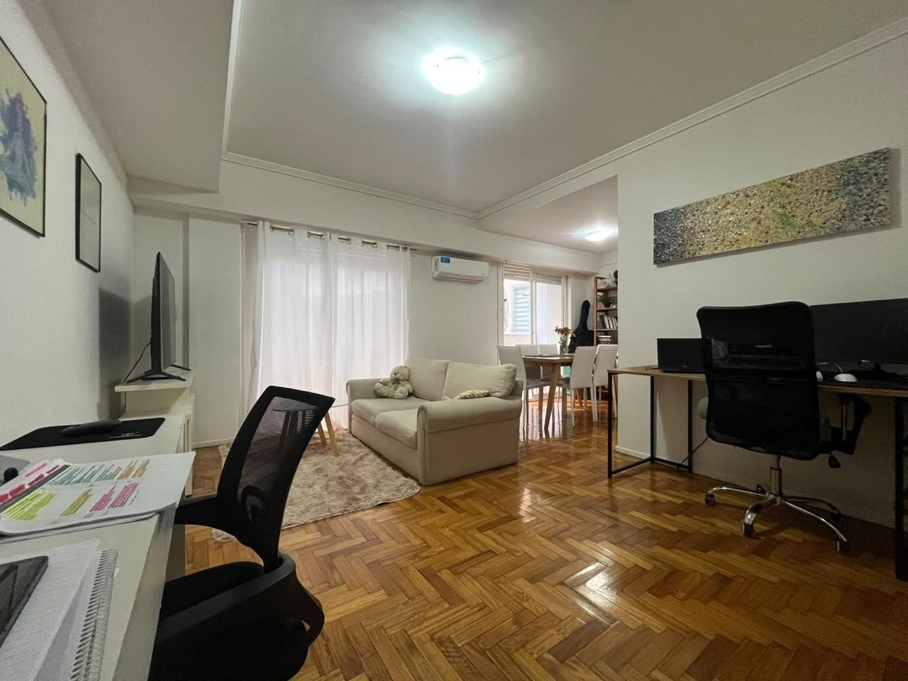 Foto de ALQUILER DEPARTAMENTO DE DOS AMBIENTES - PALERMO - BALCON CORRIDO, imagen 1