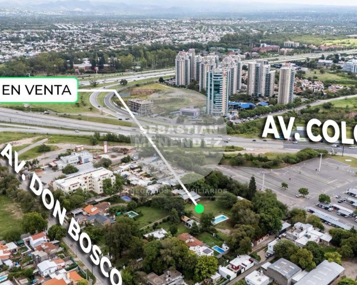 Entre Av.Colon y Don Bosco - Tropezon - 55 unidades funcionales - Inversión - Terreno