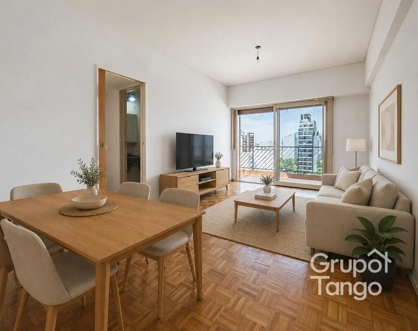 Venta Departamento Tres Ambientes Caballito Frente Cochera APTO CREDITO 3