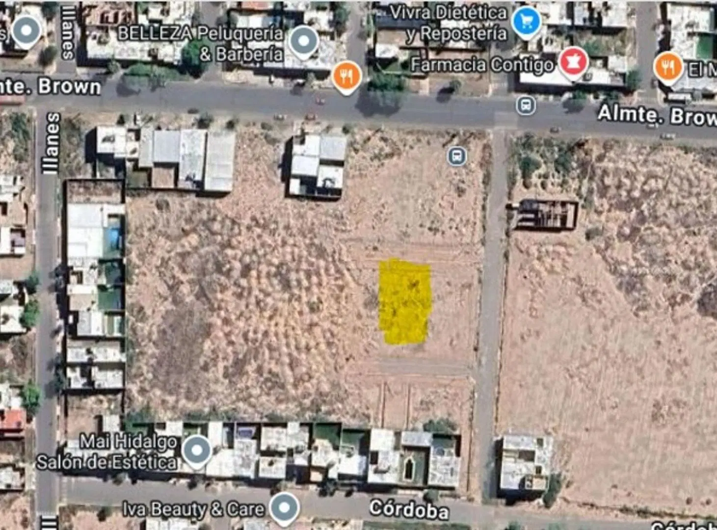VENTA LOTE ESQUINA- ALMIRANTE BROWN LAS HERAS 3