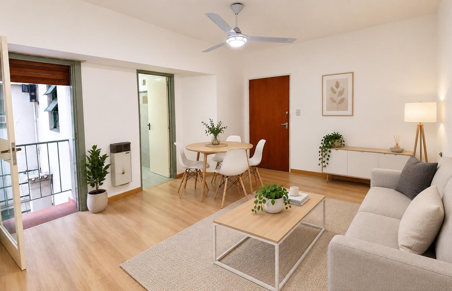 Foto de Departamento de 34 m² con 1 dormitorio en venta en Almagro Sur, imagen 1