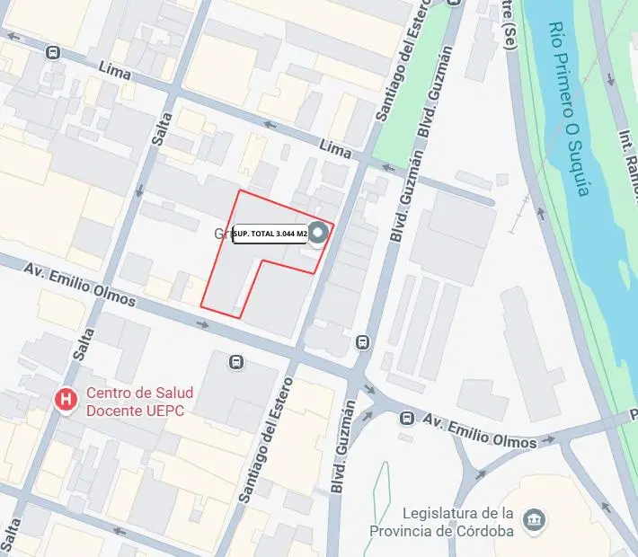EXCLUSIVO INMUEBLE COMERCIAL - 3.044 m² DE TERRENO - ÁREA CENTRAL - APTO DESARROLLO 4