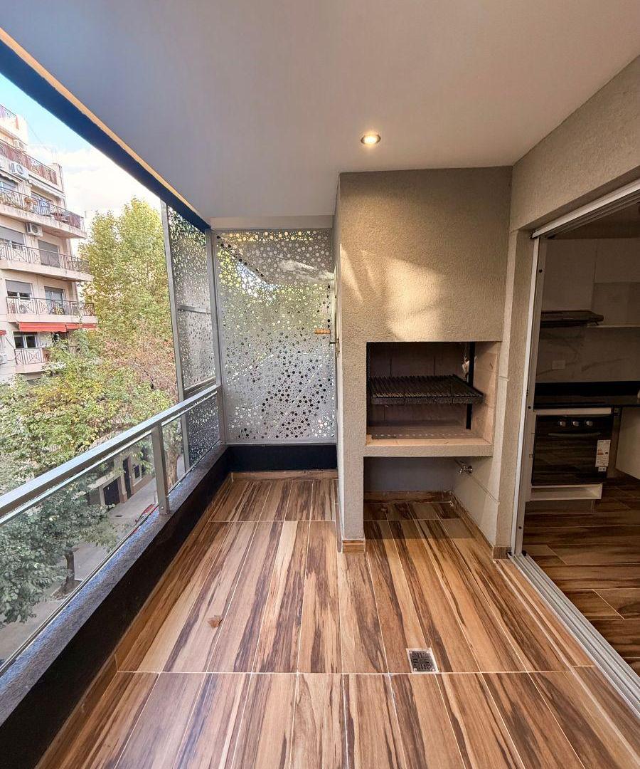 Departamento 2 Ambientes A Estrenar con Cochera, Parrilla y Balcon al Frente en Caballito