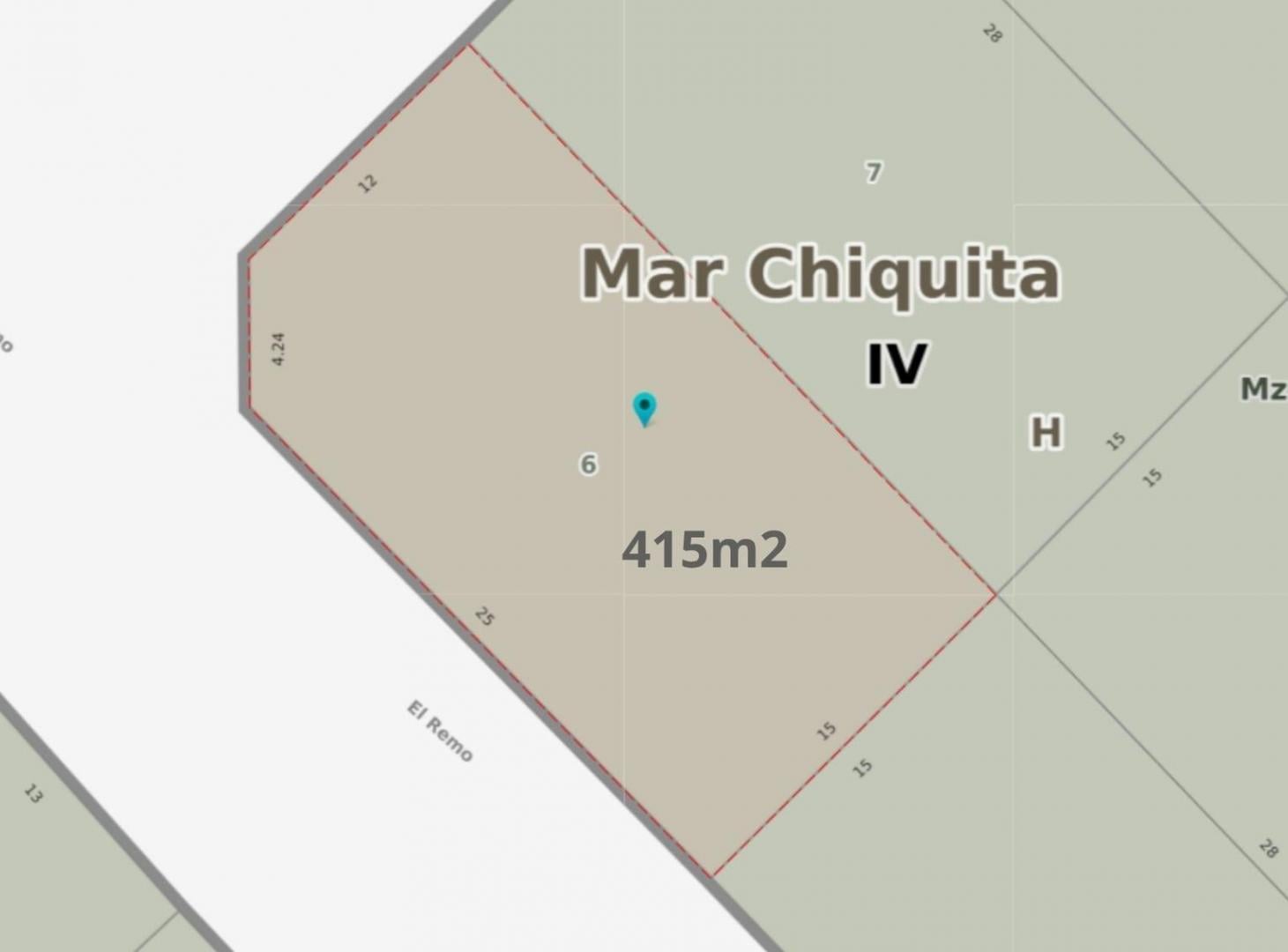Foto de Lote esquina en La Caleta de 415M2, imagen 1