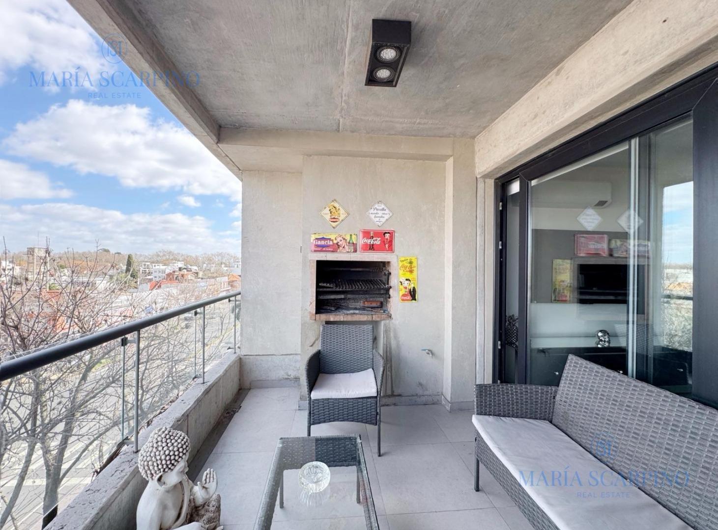 Foto de Departamento 3 Ambientes Muy Luminoso con Cochera y Pileta en San Isidro, imagen 5