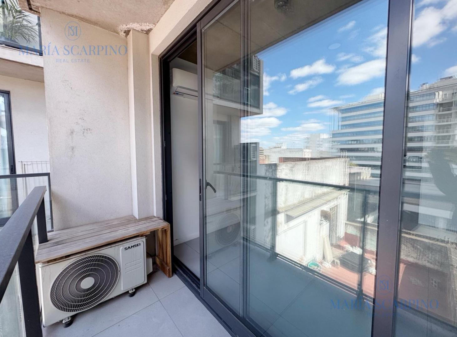 Foto de Departamento Monoambiente con Balcón, SUM y Terraza con Pileta, imagen 3