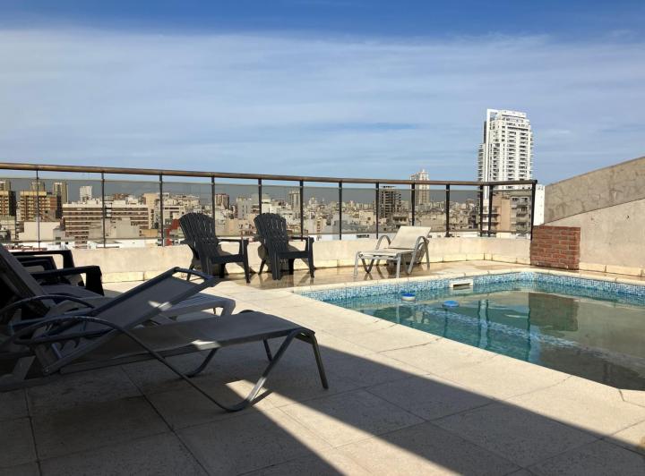 Departamento 2 ambientes con amenities en Parque Centenario 1
