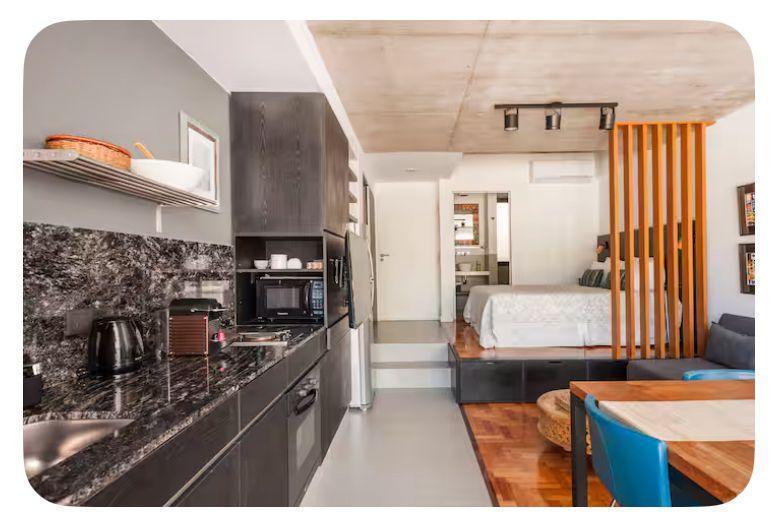 Departamento en Colegiales con amenities y parrilla privada