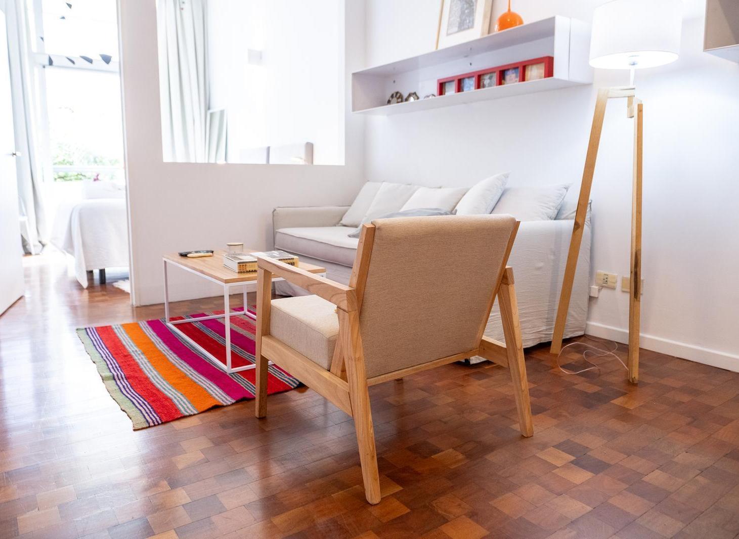 Foto de excelente monoambiente con balcón terraza Edificio La Algodonera, imagen 5