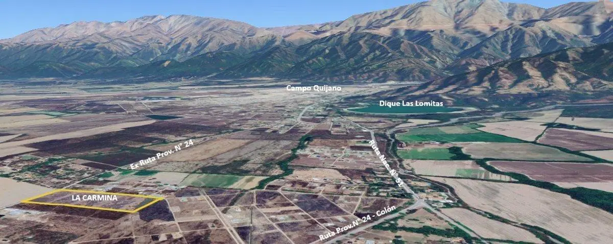 VENTA TERRENO LOTEO LA CARMINA CAMPO QUIJANO 390M2 5