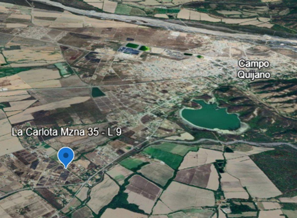 VENTA TERRENO LA CARLOTA - CAMPO QUIJANO - 606 m2