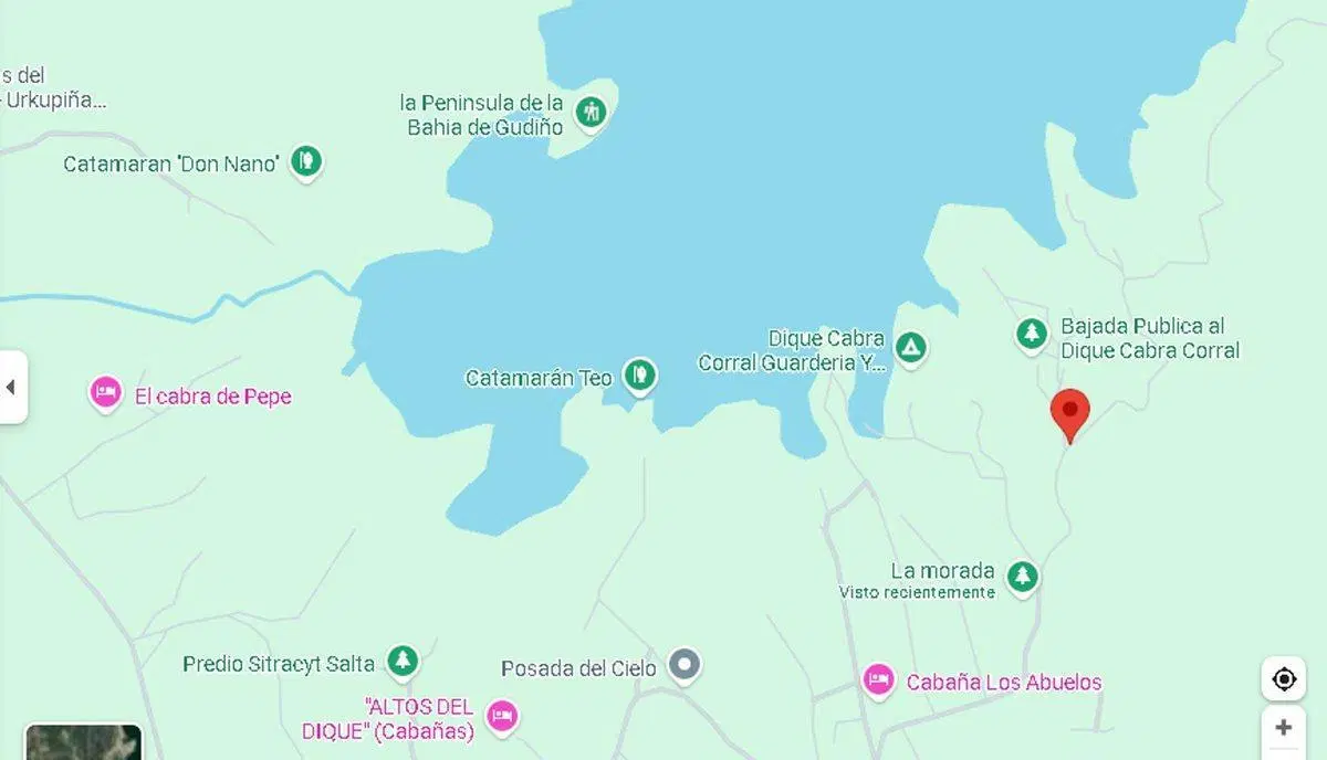 VENTA TERRENO DIQUE CABRA CORRAL 600M2 BAJADA PÚBL 3