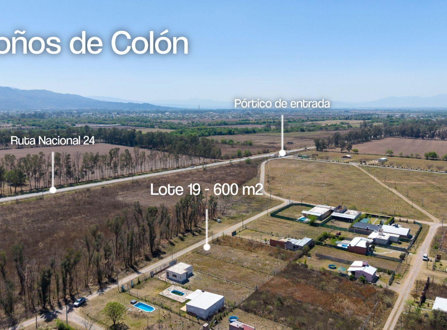 Foto de Venta terreno en Retoños de Colón 600mts, imagen 1