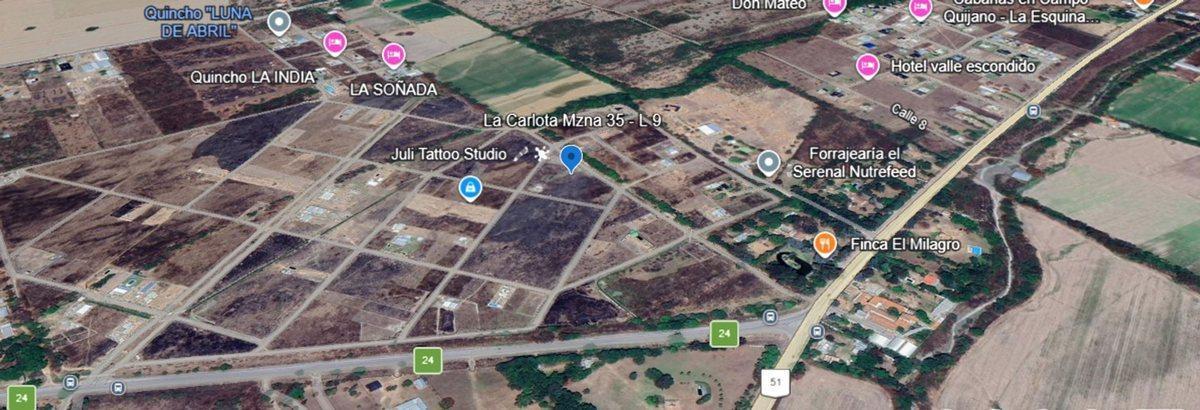 Foto de VENTA TERRENO LA CARLOTA - CAMPO QUIJANO - 606 m2, imagen 4