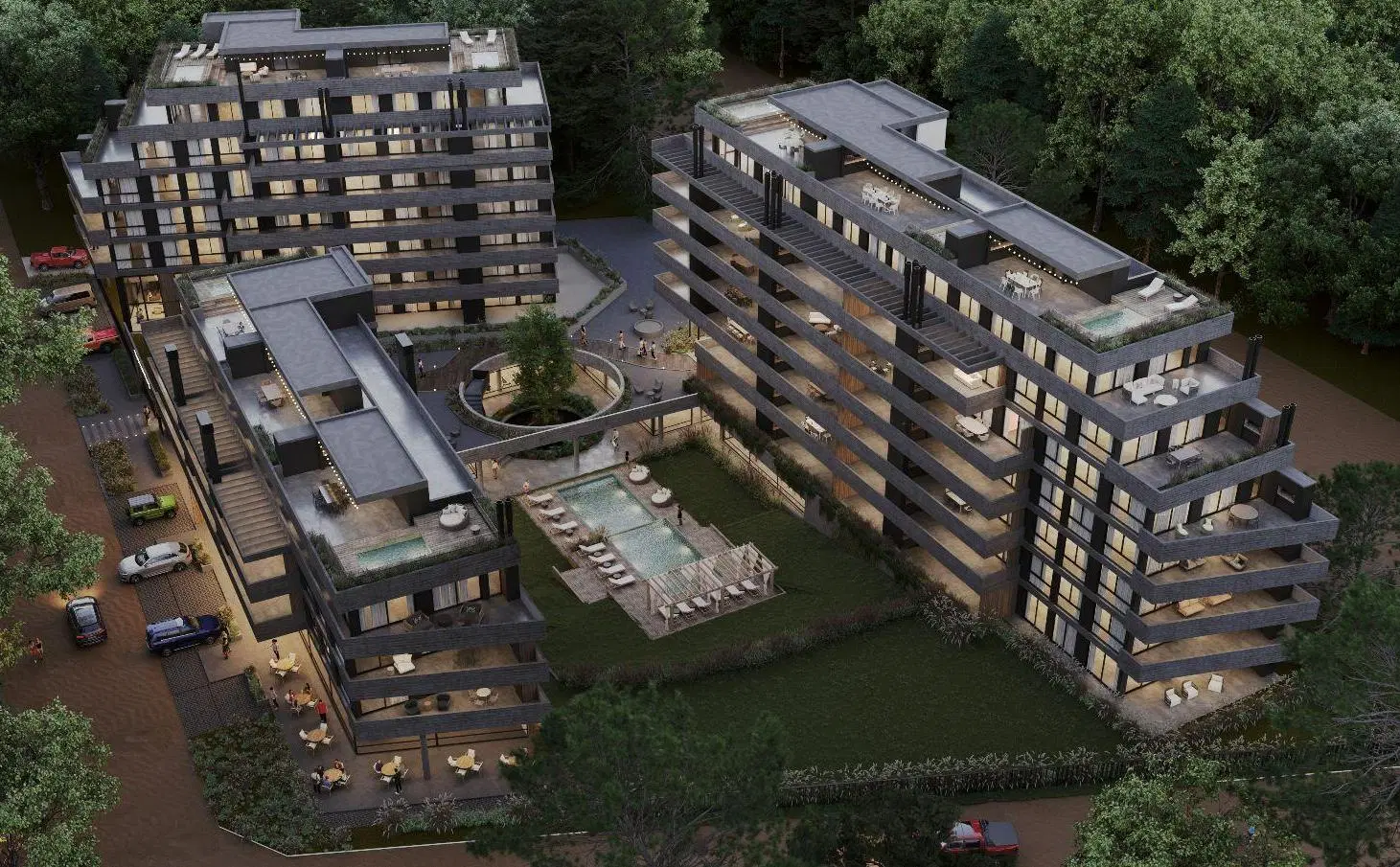 Departamento en venta en Pinamar Norte The Kalem BOULEVARD 2