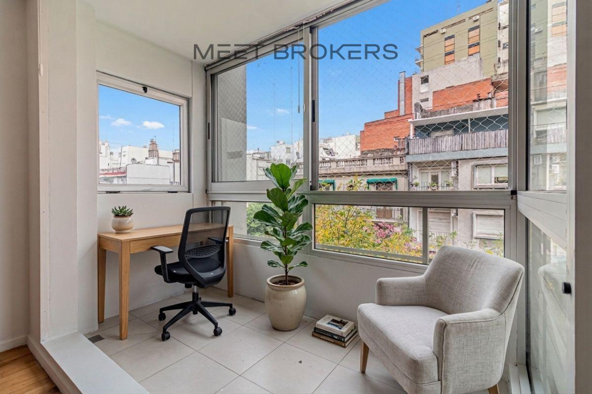 Foto de Departamento moderno con balcón cubierto | 2 ambientes | Palermo, imagen 1