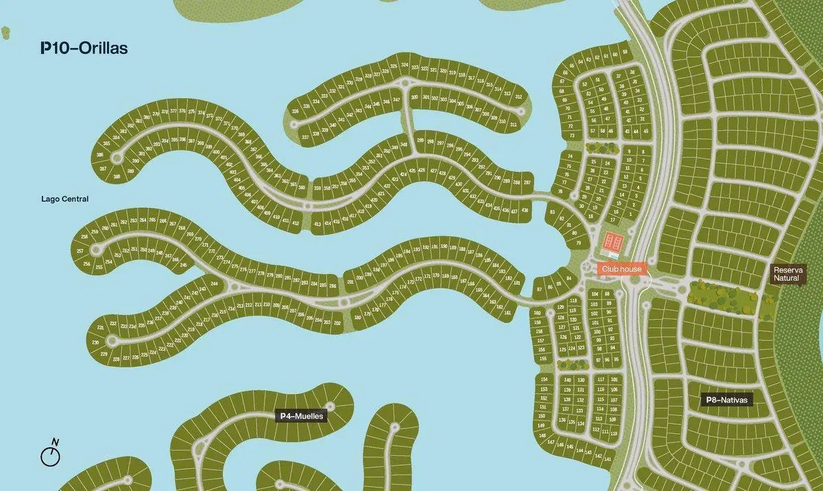 Lote en venta Orillas Puertos del Lago Escobar 5