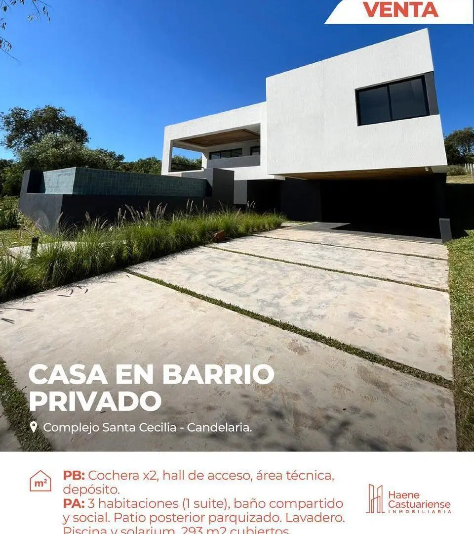 Casa de 3 Dormitorios en Venta en Barrio Cerrado Santa Cecilia 1