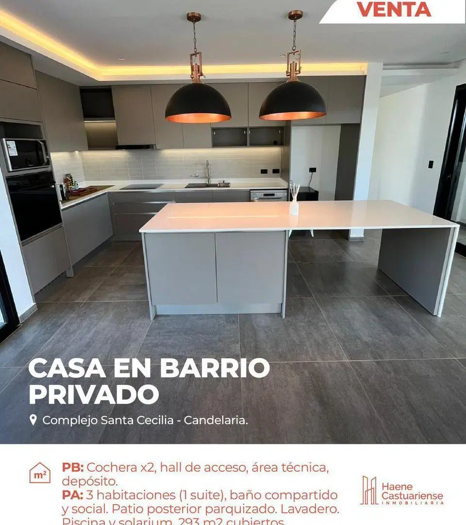 Casa de 3 Dormitorios en Venta en Barrio Cerrado Santa Cecilia 4