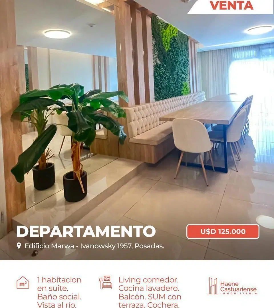 Departamento Premium de Un Dormitorio en Venta 4