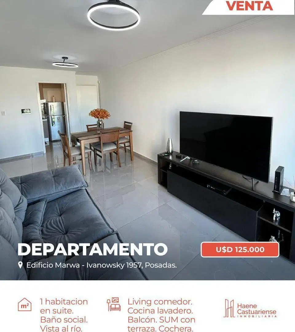 Departamento Premium de Un Dormitorio en Venta 2