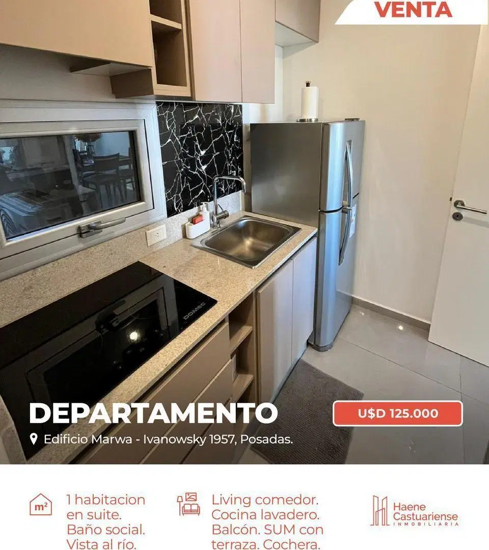 Departamento Premium de Un Dormitorio en Venta 5