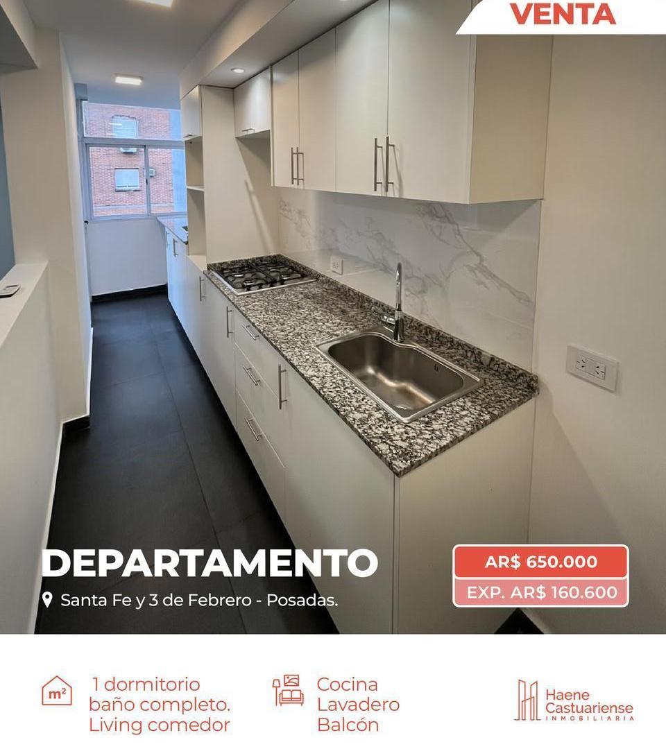 Foto de Departamento Centrico de 1 Dormitorio en Alquiler Posadas, imagen 3