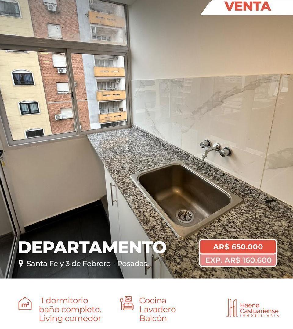 Foto de Departamento Centrico de 1 Dormitorio en Alquiler Posadas, imagen 4