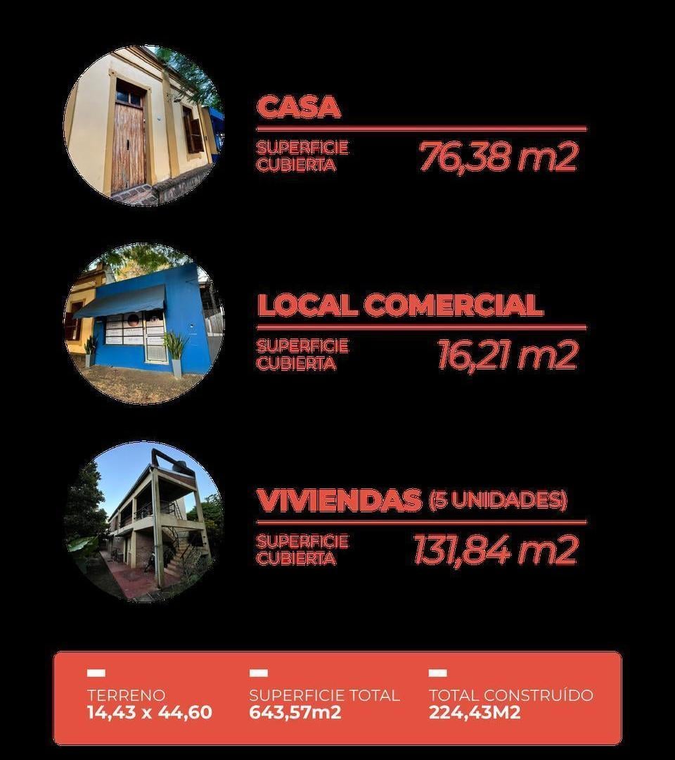 Foto de Casa con Local a la Calle y Departamentos en Venta, imagen 1