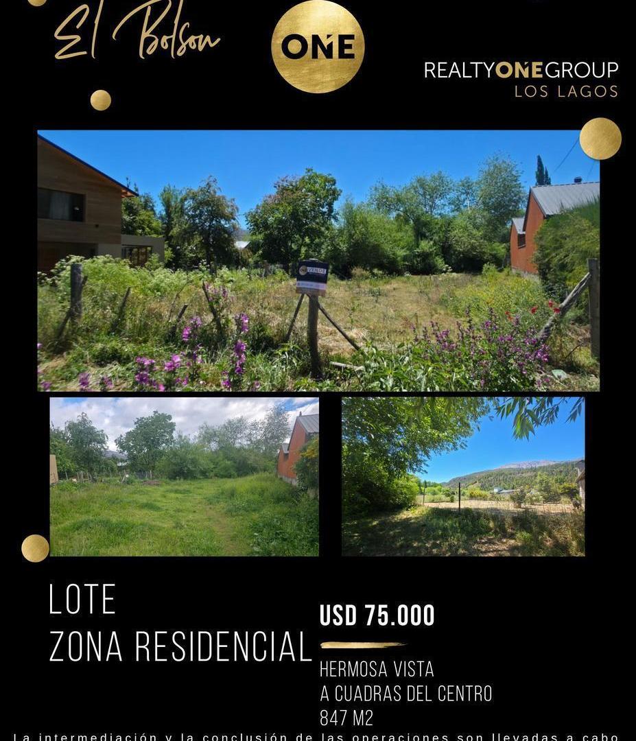Venta Lote en el Centro de El Bolsón