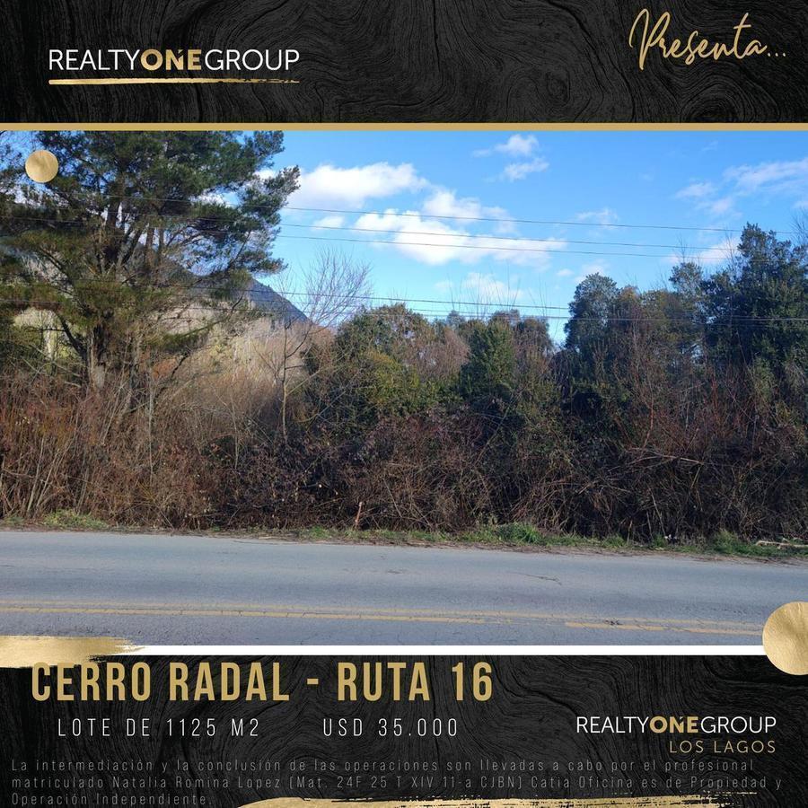 Foto de Terreno en Venta Cerro Radal, Ruta 16, imagen 5