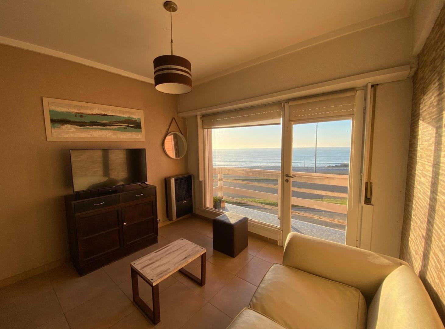 Temporada en Mar del Plata - depto 3 ambientes - vista al mar - Av Felix U Camet 25 - La Perla