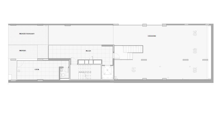 Departamento de un dormitorio duplex en Barrio Pichincha con balcón