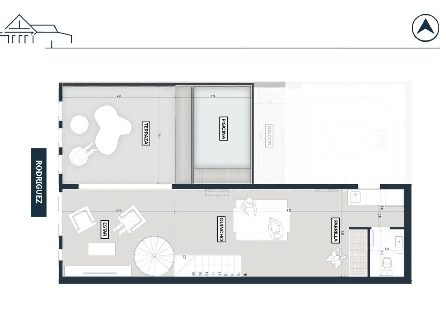 Venta | Casa 3 Dorm. + Comodín | Quincho | Pileta | 2 Cocheras