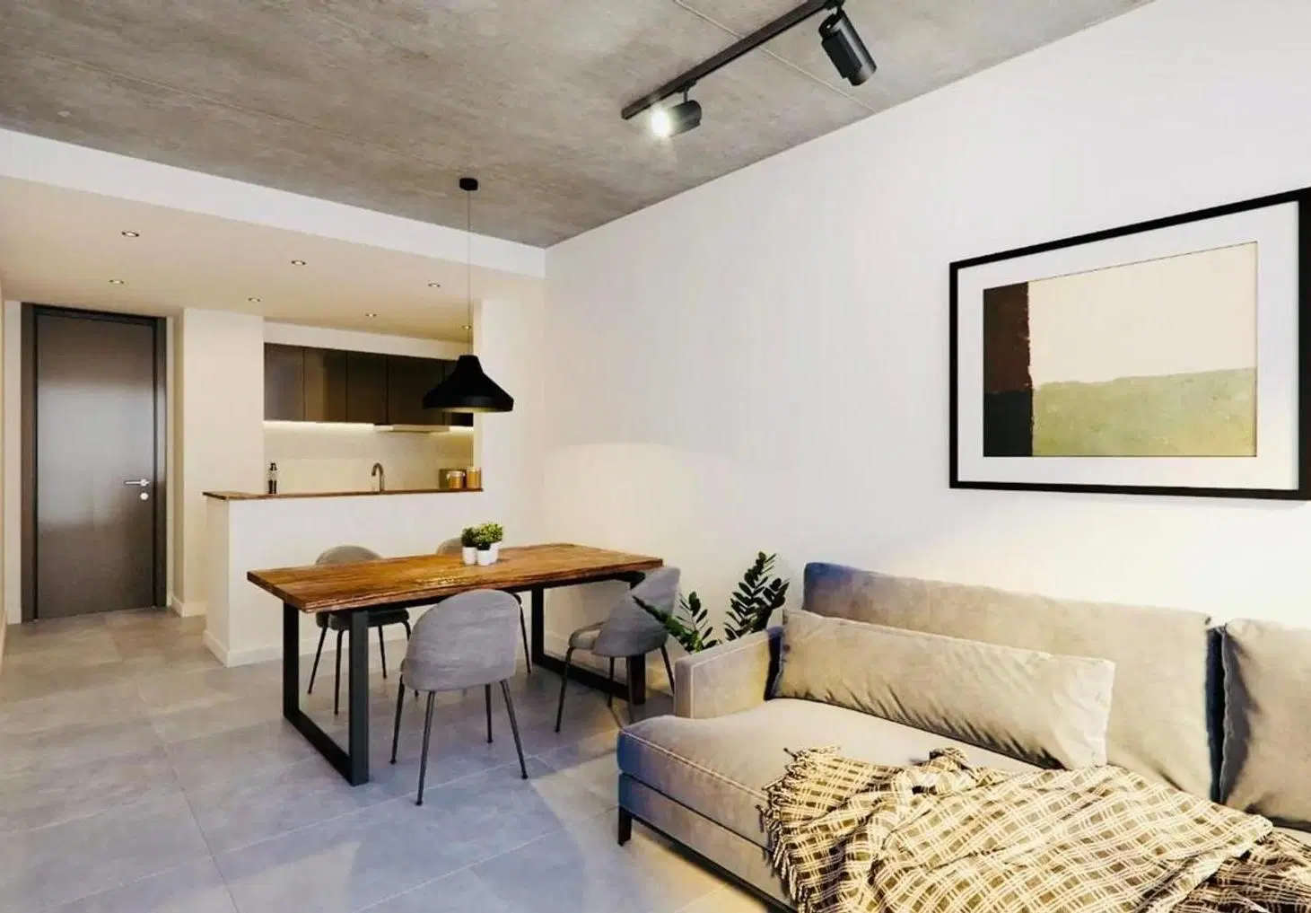 Departamento de dos dormitorios en Barrio Alberdi 1