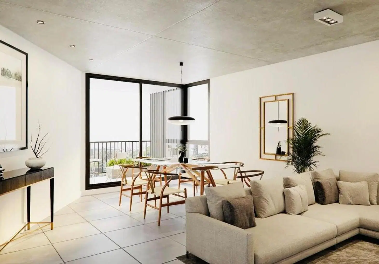 Departamento de dos dormitorios en Barrio Alberdi 3