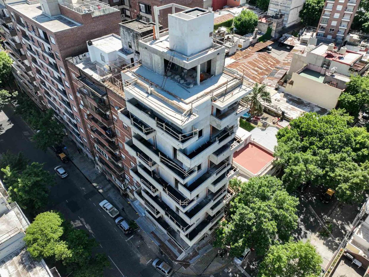 Departamento de dos dormitorios en Barrio Abasto con balcón