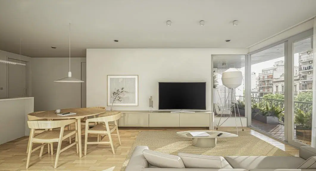 Venta | Departamento 1 Dormitorio | Al Frente con Balcón Terraza | Barrio Lourdes 3
