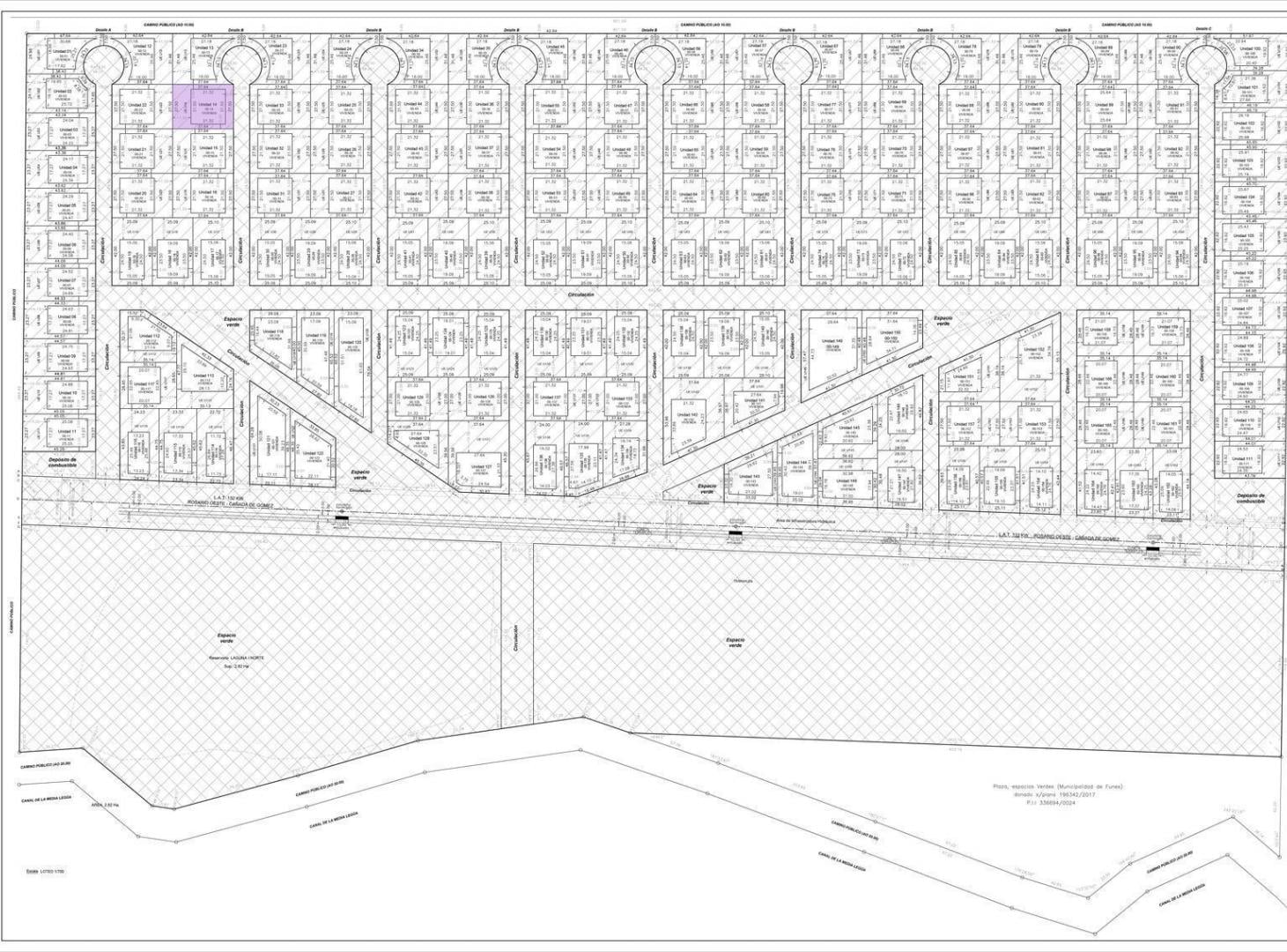 Terreno en  venta Haras de Funes