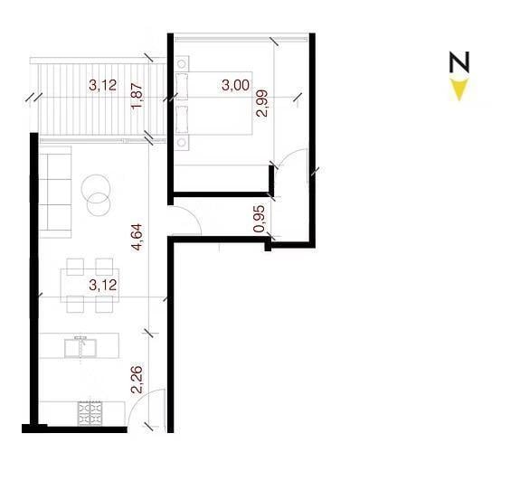 Foto de Departamento un dormitorio en Centro - Financiación - Permuta, imagen 5