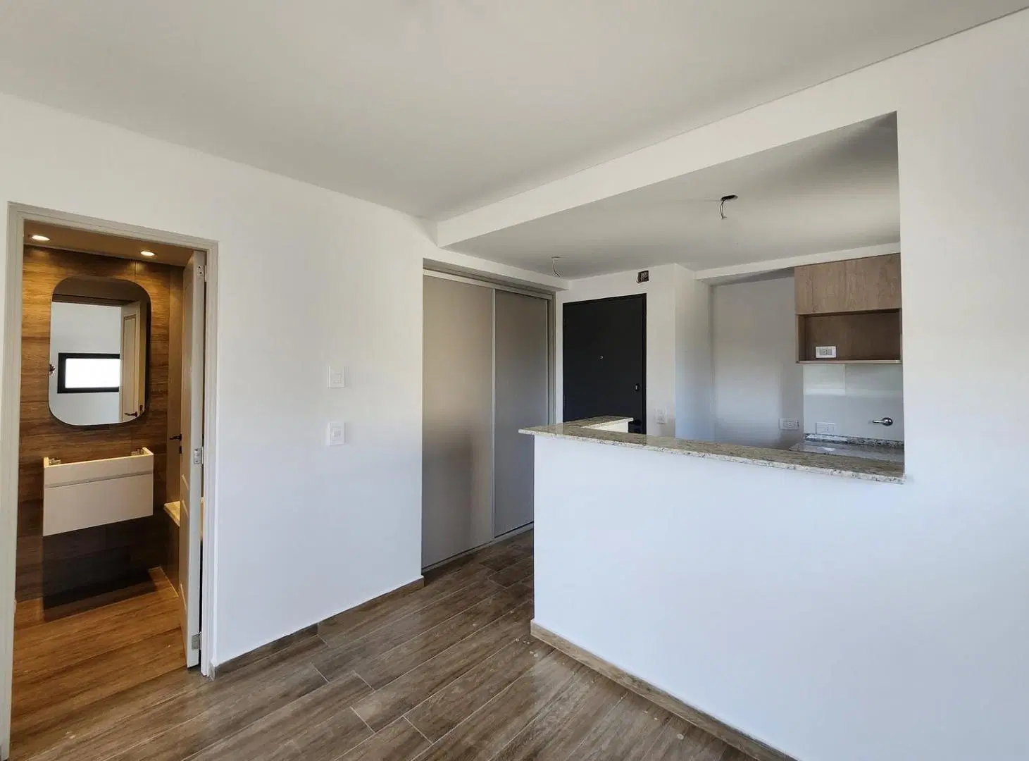 Alquiler departamento monoambiente a estrenar en barrio abasto 5