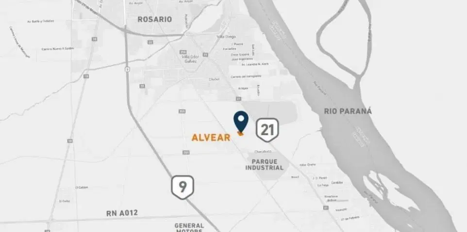 Lote en venta en Estacion Alvear 3 2