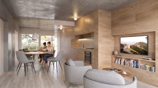 Foto de Departamentos en pozo con financiacion en Parque España, imagen 1
