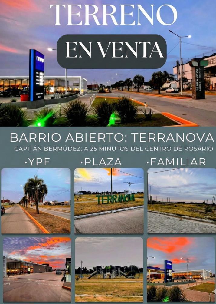 Foto de VENTA - Lote en Barrio abierto Terranova. Capitan Bermudez - San, imagen 2